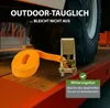 5x Spanngurt mit Ratsche 1-tlg 4m 800kg 25mm orange Produktbild-Vorschau 3