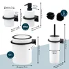Set da bagno Bremermann SAVONA, 4 pezzi, con dispenser per Anteprima dell’immagine prodotto 7