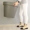 Kulatý květináč Ø 58 cm Velký 55 l Šedý kámen k pěstování, Náhled obrázku produktu 5