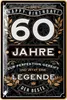 Blechschild 60 Schild Geburtstag - 60 JAHRE LEGENDE - Produktbild-Vorschau 1