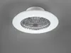 LED Deckenventilator STRALSUND Ø49cm Silber Fernbedienung Produktbild-Vorschau 9