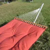 Kingsize Stabhängematte hellrot/rot - gesteppt Olefin Produktbild-Vorschau 6