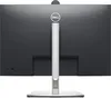 The back view of a Dell monitor on a white and black background. Produktbild-Vorschau