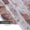 3D-Wandpaneele PVC | Schiefer Optik | Brauner Schieferstein Produktbild-Vorschau 3
