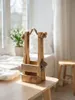Clayre & Eef Flaschenhalter 9x10x29 cm Braun Holz Produktbild-Vorschau 4