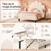 Lit bébé INONEFT, lit matelassé 90x200 cm, lit princesse Voir les images du produit 7