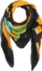Baumwolltuch - SKA - schwarz - tiedye - quadratisches Tuch Produktbild-Vorschau 1