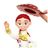 A close-up of a Jessie doll from Toy Story, with her hat being held above her head. Podgląd zdjęcia produktu