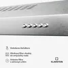 Klarstein SlimVent digestor, 60 cm podskrinkový digestor, Náhľad obrázku produktu 6