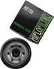 A black and green box with text and a black oil filter are shown against a white background. Podgląd zdjęcia produktu