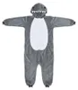Onesie Kigurumi Pyjama Kostüm für Erwachsene Hai M: Produktbild-Vorschau 4