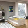 Lit d'enfant Vitalispa Enzo Sonoma 90x200 cm avec matelas, Voir les images du produit 4
