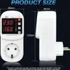 Automatická zásuvka s napěťovou a proudovou ochranou LED Náhled obrázku produktu 5