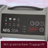 Close-up of the control panel of a battery charger. Produktbild-Vorschau