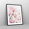 Gerahmtes Poster - Schwarzer Rahmen - Magnolie Blumen Rosa Produktbild-Vorschau 8