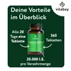 Vitabay Vitamin D3 Depot 20.000 I.E. – 365 vegane Tabletten Produktbild-Vorschau 2