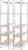 Wiltec sada 2x těžký regál 154x75x30cm, celkové zatížení Náhled obrázku produktu 9