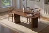 Skye Decor, Sablin - Walnut, Esstisch, Nussbaum, 100 % Produktbild-Vorschau 1