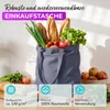 EllaTex Baumwolltasche 38x42 cm – Stoffbeutel aus 100% Produktbild-Vorschau 3