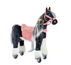 Cheval mécanique Ponnie Domino S avec selle rose Voir les images du produit 1