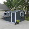 Verzinkter Stahl-Gartenhaus 359,4cm x284,2 cm (10,21 m²), Produktbild-Vorschau 3