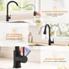 Homelody Černá Kuchyňská Armatura, Dvě Vodní Trysky, 360° Náhled obrázku produktu 2