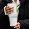 Mr. & Mrs. Panda Thermobecher Schildkröte Maus - Weiß - Produktbild-Vorschau 2
