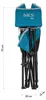 Silla plegable NC3306, color azul gris, marca Nils Camp Vista previa de la imagen del producto 4