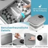 Klappbares Fußbad-Massagegerät, Fußbadewanne mit Smart Produktbild-Vorschau 5