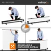 walimex pro Pannello Roll-up Sfondo 155x200cm bianco Anteprima dell’immagine prodotto 2