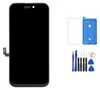 Für iPhone 16 LCD Display Touchscreen Schutzglas Schwarz Produktbild-Vorschau 1