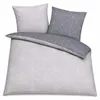 Davos Janine Biber Bettwäsche 2tlg grau Silber 65101-08 | Produktbild-Vorschau 1