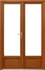Porte Fenetre Bois 2 Vantaux H205 x L120 Cotes Tableau Voir les images du produit 3