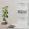 Schuhschrank 51X17.3X40Cm Weiss Produktbild-Vorschau 5