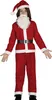 A child dressed as Santa Claus stands against a white background. Anteprima dell’immagine prodotto