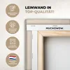MuchoWow® - Leinwandbilder - Modern - Rosa - Grün - Natur - Produktbild-Vorschau 3