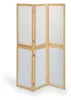 Relaxdays roomdivider met bamboesframe, 3-delig, Productafbeelding-voorbeeld 10