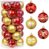 Kerstbalset, 6 cm, 30 stuks, kerstversiering om op te Productafbeelding-voorbeeld 1