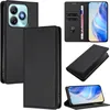 Litchi Leder Handyhülle für ZTE Blade A75 4G Wallet Produktbild-Vorschau 1