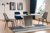 Stuhl Chic Velvet Grau Samtstoff - Polst Produktbild-Vorschau 13