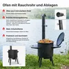 Premium Komplettset Uchag 2mm Stahl 12L Gusseisen Kazan Produktbild-Vorschau 6
