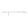vidaXL Rama łóżka metalowa biała 120x200 cm Podgląd zdjęcia produktu 13