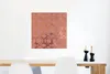 MuchoWow® Poster Rosa - Gold - Figuren 50x50 cm - Produktbild-Vorschau 5