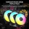 Corsair RS120 ARGB, Ventilator, 12 cm, 420 RPM, 2100 RPM, Produktbild-Vorschau 3