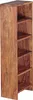FineBuy Scaffale per CD in legno massello di acacia, Anteprima dell’immagine prodotto 6