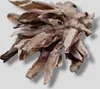 A close-up, overhead view of dried rabbit ears with fur, arranged in a radial pattern. Produktbild-Vorschau
