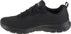 A side view of a black athletic shoe. Voir les images du produit