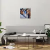 Bilder auf glas - Pferd Tier Bindung - 40x40cm - Glasbilder Produktbild-Vorschau 6