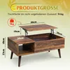 Couchtisch höhenverstellbar mit Stauraum, Lift-Top Produktbild-Vorschau 7
