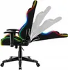 A gaming chair with RGB lighting, shown from the side. Anteprima dell’immagine prodotto